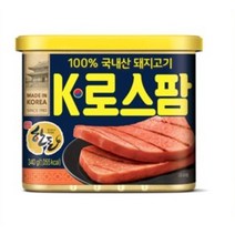 롯데푸드 K 로스팜 340g, 120개
