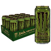 Monster 몬스터 자바 아이리쉬 커피드링크 443ml 12개 Java Irish Blend Coffee Energy Drink
