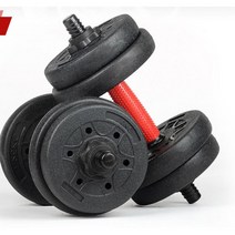 그립감좋은 삼두운동용 아령 헬스덤벨 등운동 덤벨, 1개, 10kg