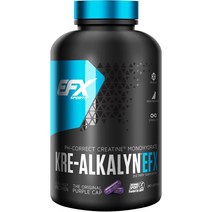 EFX Sports 이에프엑스스포츠 Kre-알칼라인 크레아틴 EFX 240정, 240캡슐