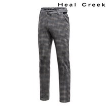*본사직영* 힐크릭 남성 체크패턴 기모 팬츠 1HCPNW9114_BE