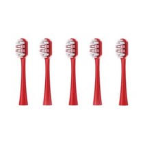 음파진동칫솔 Seago교체 용 헤드 1 세트5 개 화이트 블랙 모델 503507508548549551575958, Red-5st