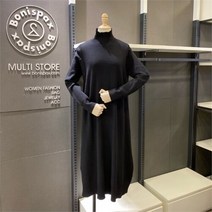 보니스팍스 NC02 폴라 롱 니트 원피스 1 A42KO010