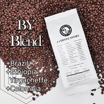 커피스토리 BY블렌드 블렌딩 원두 커피, 200g, 커피메이커(분쇄)