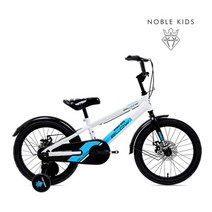 노블키즈 블로우 18 인치 어린이 자전거, 조립, 18블랙