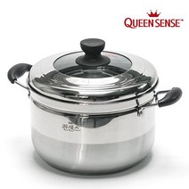 퀸센스 스텐 찜기 곰솥 냄비 찜 인덕션 스팀쿠커 22cm, 03.퀸센스 인덕션 찜 스팀쿠커 26cm