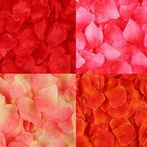 osshop 조화 꽃잎 100장 꽃가루, 꽃잎 - 아이보리퍼플