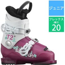 살로몬 SALOMON T2 RT GIRLY L41179600 RoseViolet Transluc/White 21cm 21-22스키 부츠 주니어