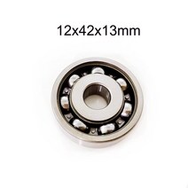 베어링 비표준 트랙 롤러 베어링 ID 12MM 12x35x10 LR 201-2RSR 1 개, 08 12x42x13