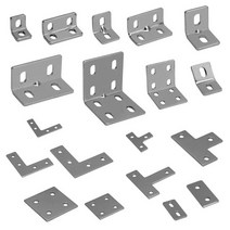 알루미늄 프로파일 부품 철 브라켓 20 30 40 80 플랫, 40/4080용 철브라켓(T)평