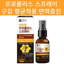 브라질 그린프로폴리스 스프레이 30ml 구강건강 향균효과