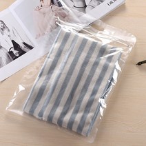 아유디 PVC 다용도 슬라이드 지퍼백 대형 중형 소형 투명 파우치