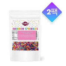 Rulop 레인보우 스프링클 Rainbow sprinkles 500g 2팩