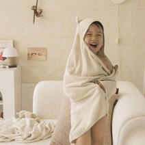라비베베 밤부 아기 목욕타월 유아 신생아 수건, 목욕타월 화이트