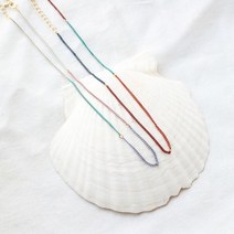 알롱달롱 체인 목걸이