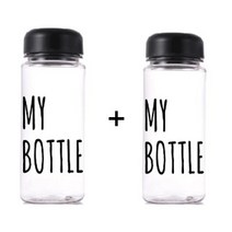 성도티앤씨 마이보틀 2개, 블랙, 350ml