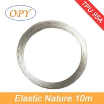 3d 탄성 유연한 TPU 필라멘트 175mm 고무 소재 롤 플렉스 검정 1kg 05kg 프린터 자연 빨강 녹색 파랑 샘플, 13 Elastic Nature 10m
