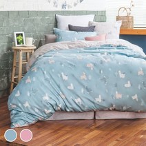 키즈돔 알파카 면모달 차렵이불 패드세트[차렵이불+누빔패드+베개커버] s/ss