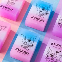 산리오 쿠로미 젤리 지우개-12EA 어린이집 유치원 학교 학원 교회 단체선물, 혼합 색상, 12개