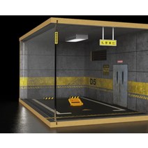 1대18 지하 차고 디오라마 아크릴 장식장 22종, 상품16