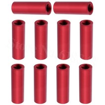 10 pcs 알루미늄 standoff 스페이서 m3x10mm 15mm 20mm 라운드 칼럼 rc multirotors quadcopter 무인 항공, 02 10mm