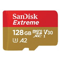 샌디스크 익스트림 마이크로SD SDSQXA1, 128GB