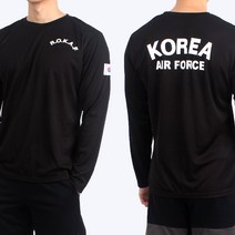 쿨링 공군 ROKAF 로카 긴팔티 검정
