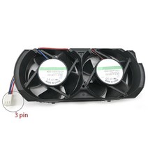 양면팬 양면그릴 생선구이팬 내부 방열판 냉각 팬 Xbox360 더블 65 콘솔 교체 유지 보수, [01] 3 PIN