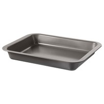 이케아 헴마바크 로스팅팬 36x27cm 그레이, 1개
