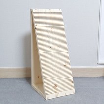 고양이스크래쳐 경사형스크래쳐 원목스크래쳐 수직스크래쳐(중)