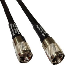 Times Microwave LMR-400 Ultraflex RF 동축 안테나 케이블 MPD 디지털 나사식 납땜 타입 UHF PL259 수 커넥터 (3m(10피트)), 10 FT