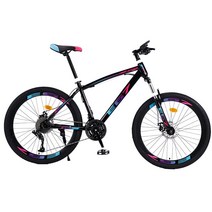 MTB 자전거 산악 30단 하드테일 경량 입문용 출퇴근 학생 24인치 26인치, 27.5인치cm, H + 30단