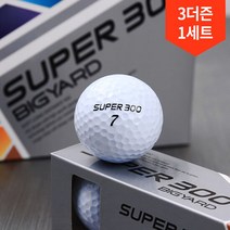 3더즌 총36구/넥센빅야드 고반발 슈퍼300 3피스골프공, 선택:슈퍼300 4컬러 3더즌, 단품