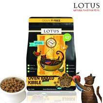 정품 로투스 캣 오븐베이크 그레인프리사료 로우펫닭고기 1kg, 본상품, 1개