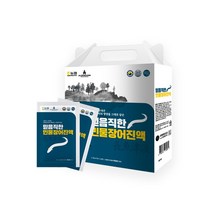 믿음직한 민물장어진액 기력 체력 보충 남성활력 건강즙 진액 장어추출물 중년 60대 야관문 우슬 오가피 당귀 맥아, 1개, 70ml