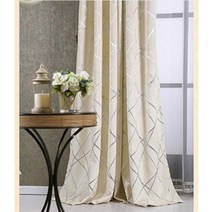 암막 커튼 blackout jacquard fabric for 작은방 큰방 블라인드