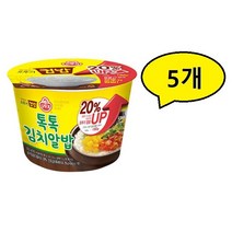 오뚜기 컵밥 톡톡 김치알밥 222g(증량), 192g, 5개