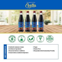 미국 직구 코르타스 비건 Premium Grade gluten-free Pomegranate Molasses 10온스 1PACK, 수량, 상세참조