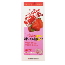 경남제약 비타민C 레모비타플러스 120정(맛 선택), 딸기맛, 1개