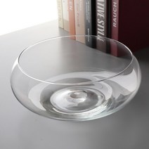 잎새리빙 UFO25 원형 유리 화병