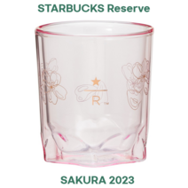 일본 스타벅스 리저브 2023 봄 벚꽃 더블 월 글라스 사쿠라 355 ml 유리컵, 기본