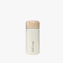르리에 할로 미니 보온보냉병, 화이트, 150ml
