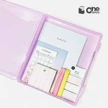 원오피스 A4 가장 큰 자이언트 인덱스 화일케이스 40형 (타 제품보다 사이즈 업), 기본, 투명
