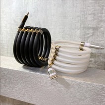 정품 스네이크V3 고속충전 케이블 자석 정리케이블, 1.8M, 8PIN TO C타입 화이트