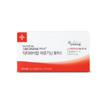 닥터바이탈 아르기닌 플러스 30포 홍삼농축액분말 아연 에너지 활력 영양제