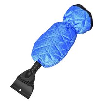 눈삽 넉가래 제설장비1PC 얼음 긁는 도구 미트 자동차 겨울 따뜻한 앞 유리 스노우 셔블 장갑 방수 범용 액, 02 blue