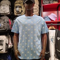 NBA [NBA] 전판 NBA로고 프린팅 반팔 N212TS195P