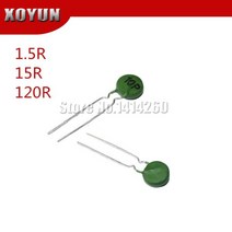 10pcs PTC 서미스터 10P 10MM 1.5R 15R 120R, 10pcs-1.5R