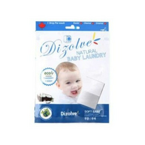 디졸브 베이비 시트형 유아 세탁세제 무향, 60매입