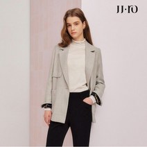 JJ지고트 JJ.ro 레터링 롤업 싱글 재킷 GM2A0JKR2